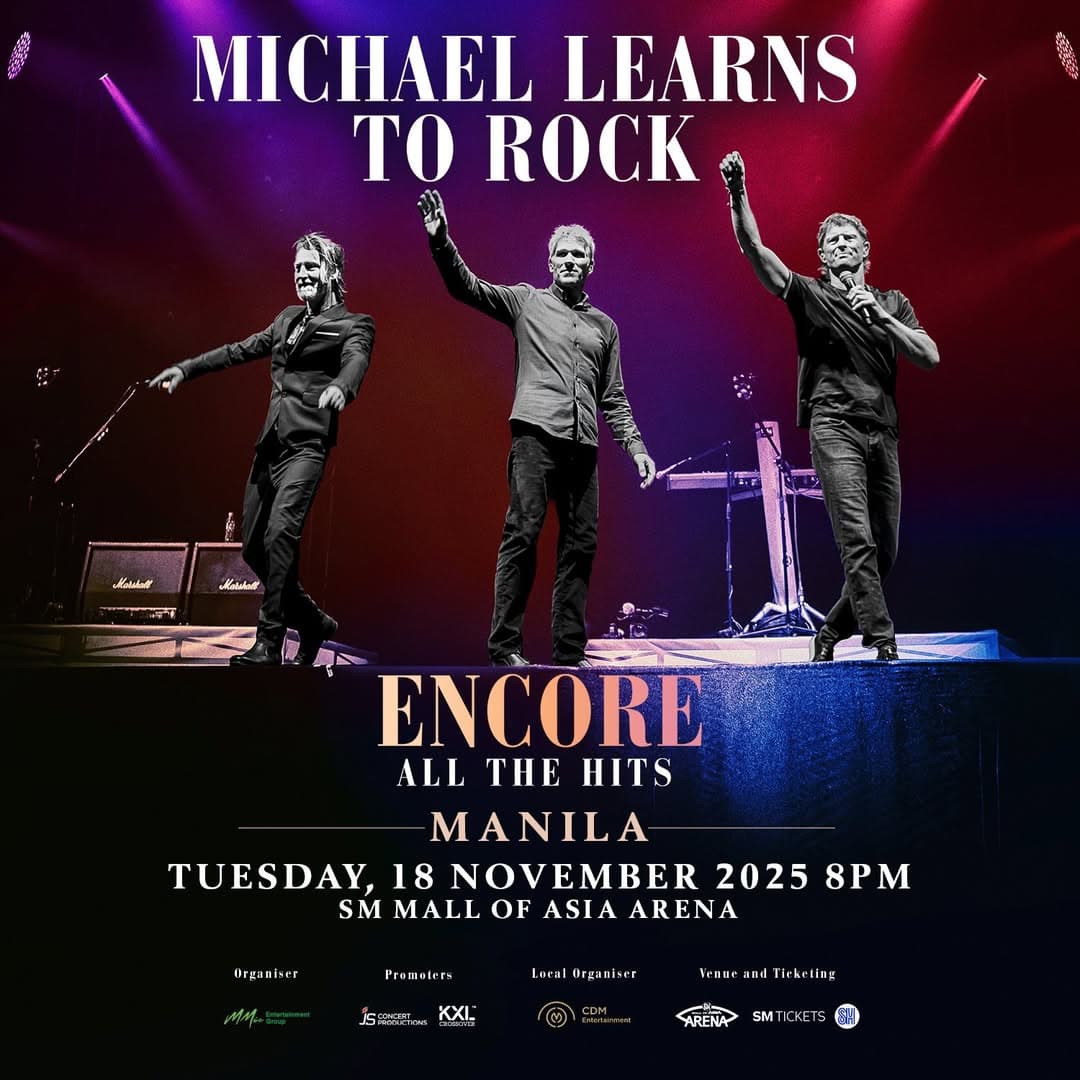MICHAEL LEARNS TO ROCK TOUR - MANILA